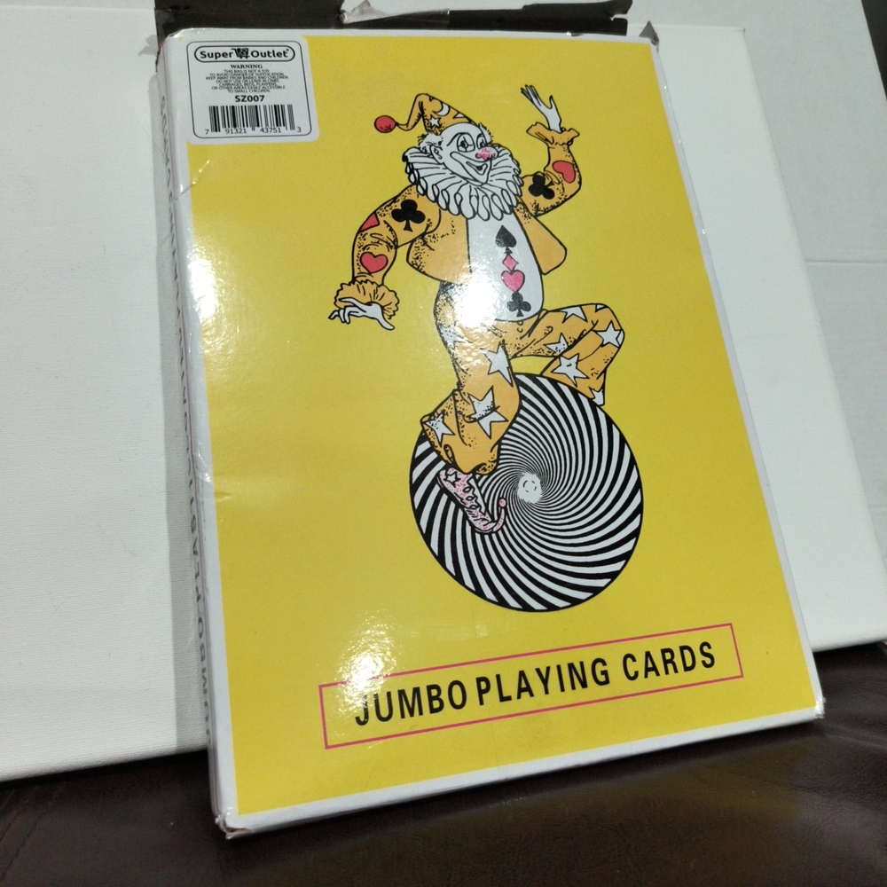 Jumbo King sized  Playing cards